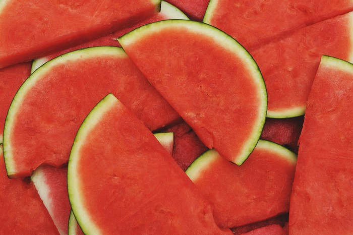 Close-up of Watermelon Slices