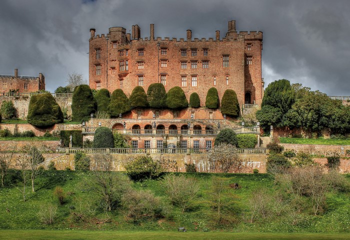 Powis Castle in Wales, United Kingdom