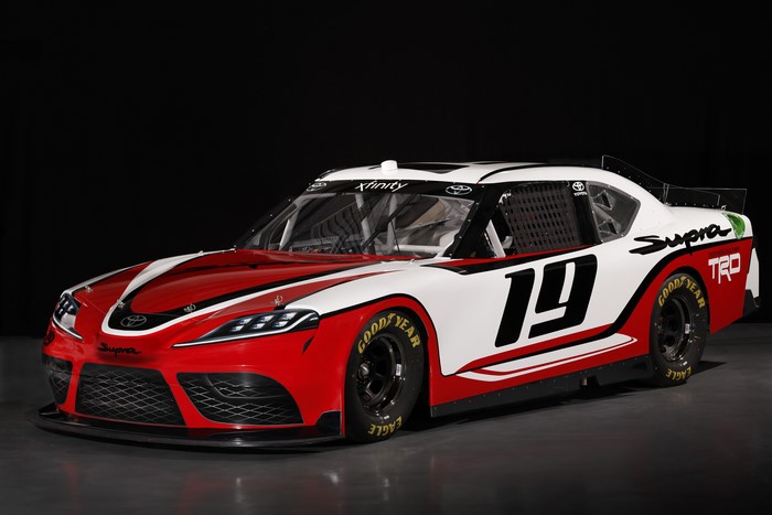 2019 Toyota Xfinity Supra race car