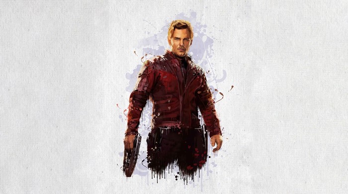 Star-Lord from Avengers: Infinity War, Painting Art