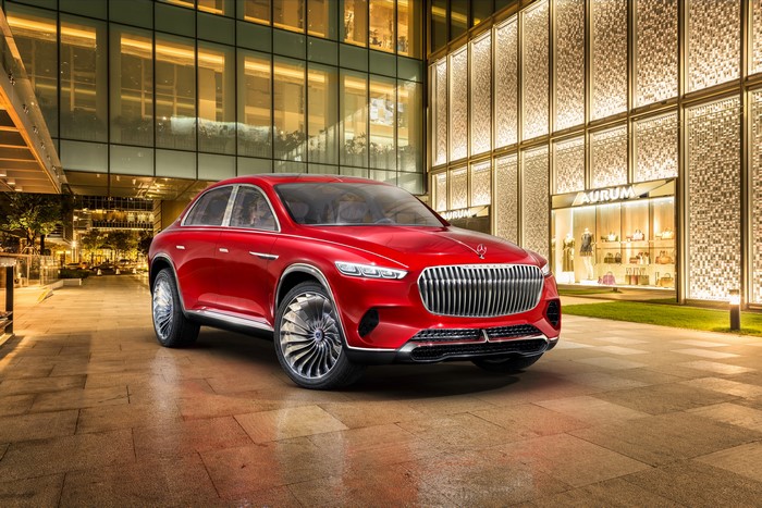 4K 2018 Vision Maybach Ultimate Luxury Mercedes-Benz