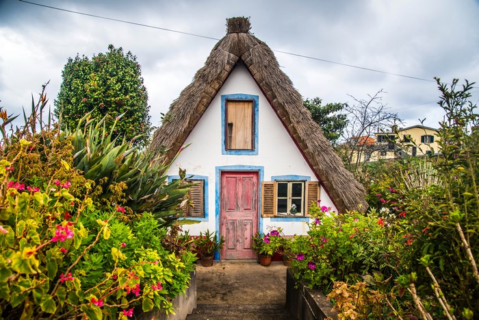 4K Madeira Santana Portugal Houses