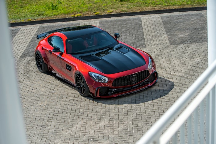 4K Red 2018 Prior-Design AMG GT S PD700GTR