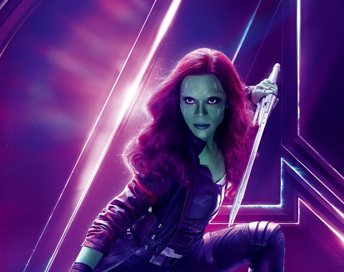 Gamora from Avengers: Infinity War