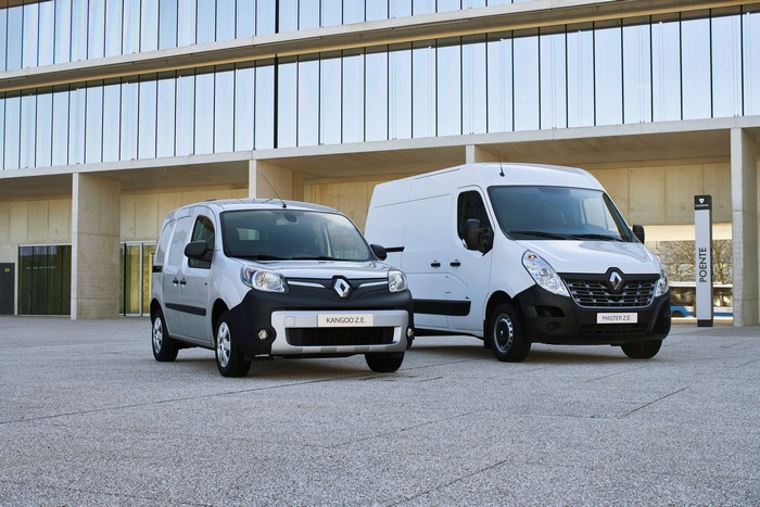 Renault Kangoo Z.E. and Master Z.E. vans