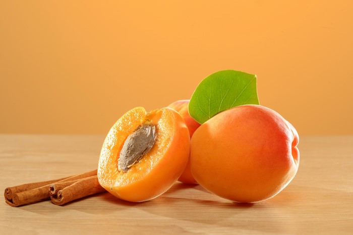 Apricots and Cinnamon Sticks