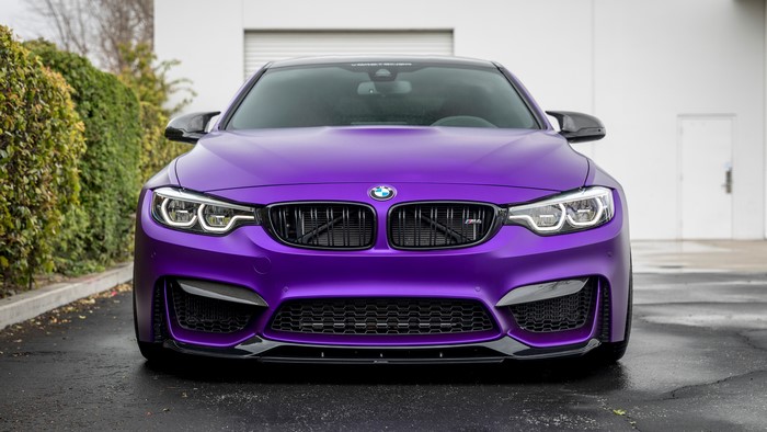 Violet Vorsteiner 2018 GTS F82 M4 BMW Front