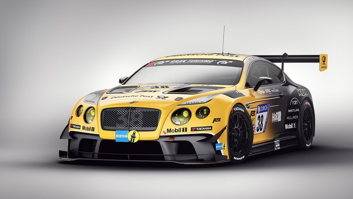 4K Bentley Continental GT3 Racing Car 2017