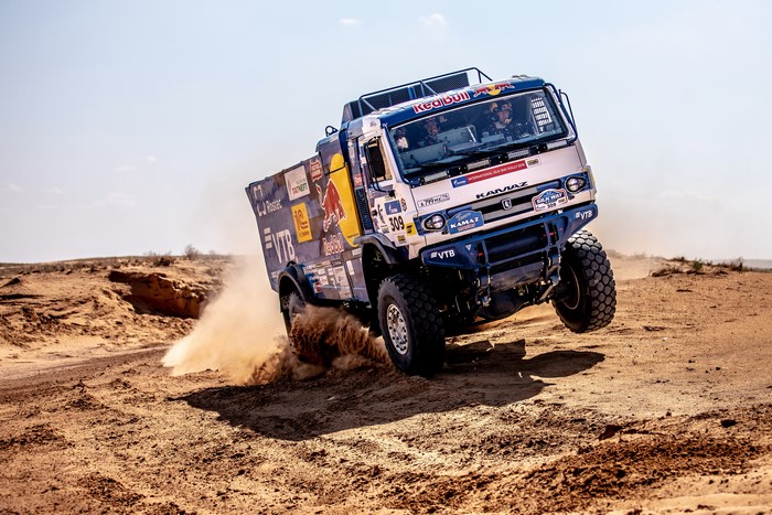 2018 Kamaz-43509 Rally Truck in Desert