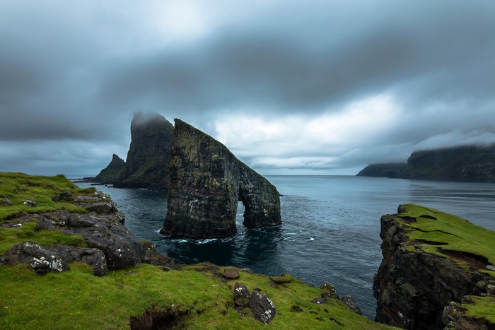 Drangarnir sea stack, Faroe Islands