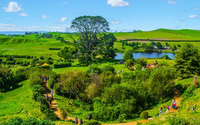 Hobbiton Movie Set, Matamata, New Zealand