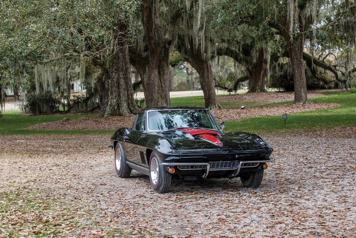 Black 1967 Chevrolet Corvette Sting Ray L68 427