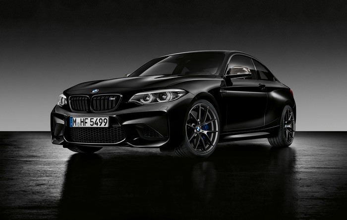 Black BMW M2 F87 Coupe