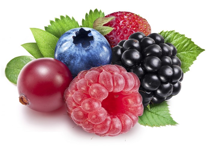 Vibrant Mixed Berries Close-Up 4K