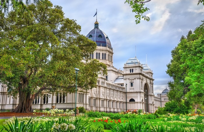 Royal Exhibition Building in Melbourne, Australia