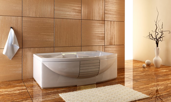 Modern bathroom interior design