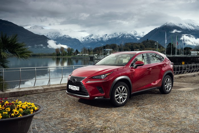 Red 2018 Lexus NX 200 CIS-spec Metallic