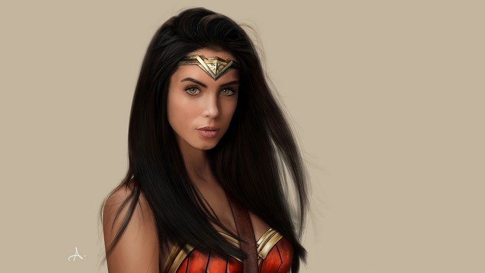 4K Fan Art of Wonder Woman