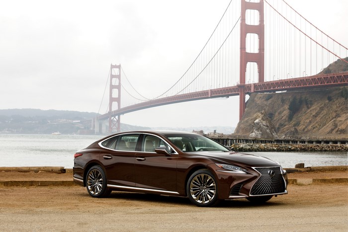 2018 Lexus LS 500 F SPORT in Brown
