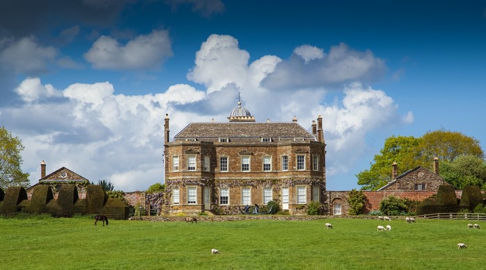 Thenford House Northamptonshire England Mansion Grasslands