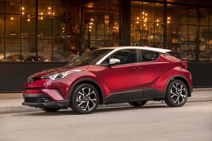 Red 2018 Toyota C-HR