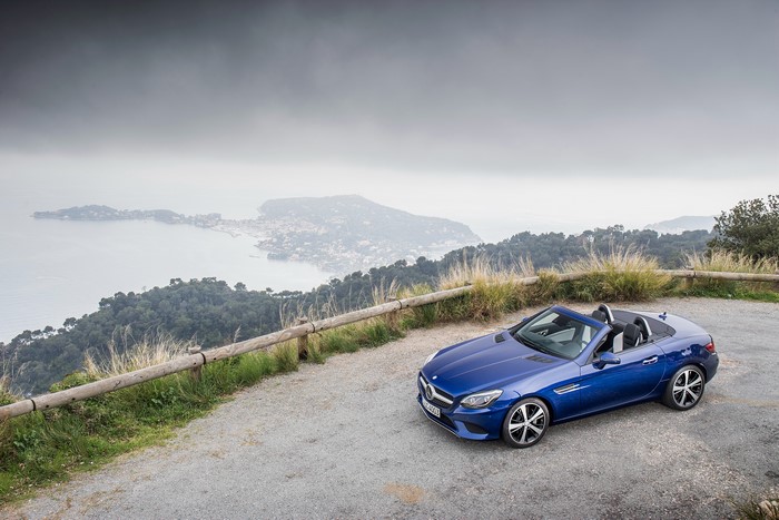 2016 Mercedes-Benz SLC 300 Blue Cabriolet
