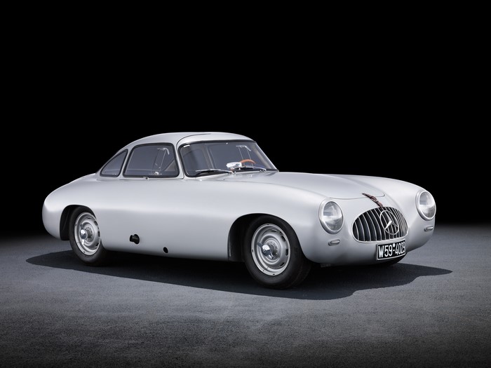 Silver 1952-53 Mercedes-Benz 300 SL