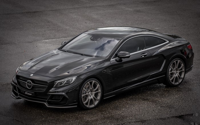 4K Mercedes-Benz C217 Coupe Black