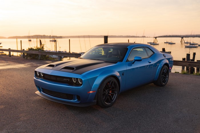 Dodge Challenger SRT Hellcat Redeye Widebody by the water