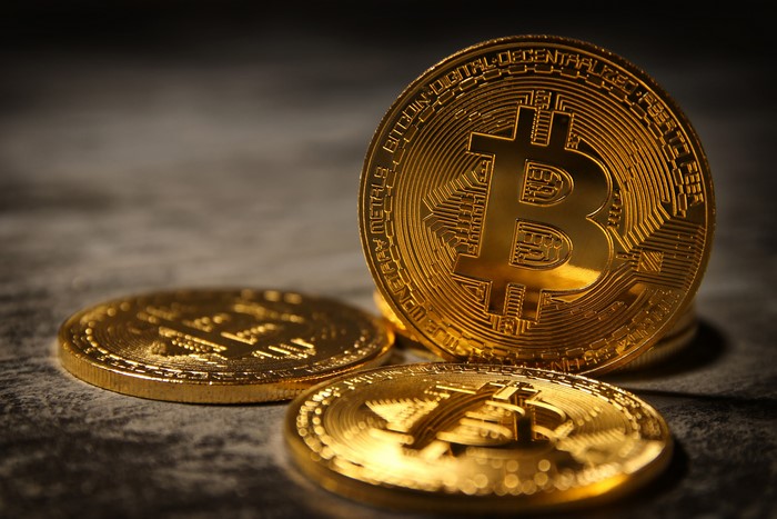 4K Bitcoin Coins