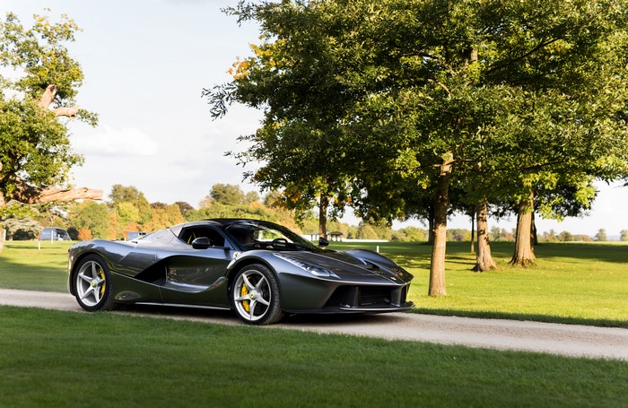 Grey 2016-17 LaFerrari Aperta by Ferrari