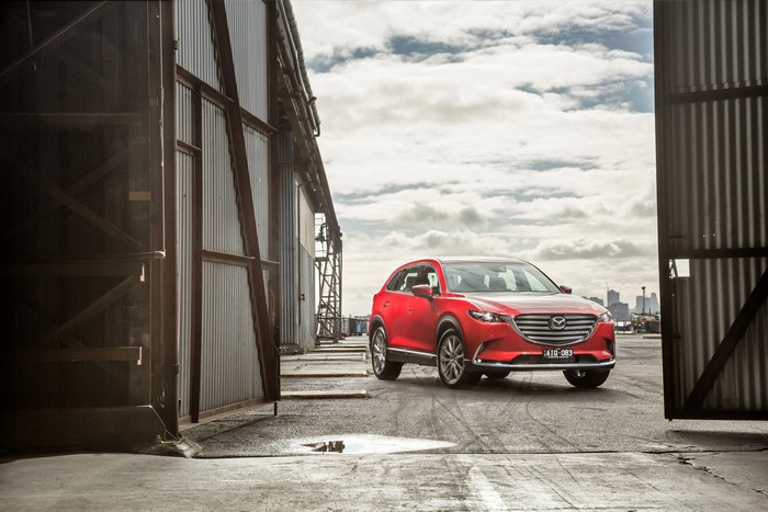 Red 2016 Mazda CX-9 GT