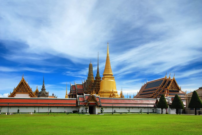 Grand Palace and Wat Phra Kaew, Bangkok, Thailand