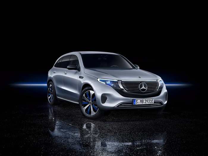 Mercedes-Benz EQC400 4Matic Silver Electric SUV