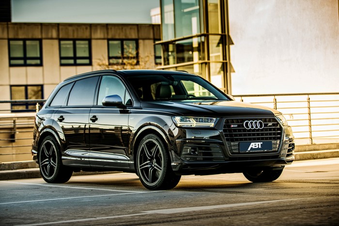 Black ABT SQ7 Audi Crossover