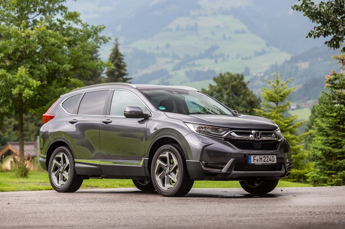 2018 Honda CR-V Crossover in Grey Metallic