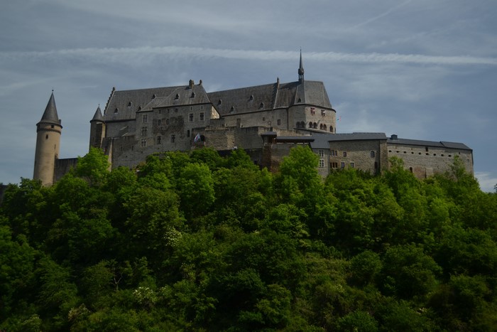 4K Vianden Castle in Luxembourg