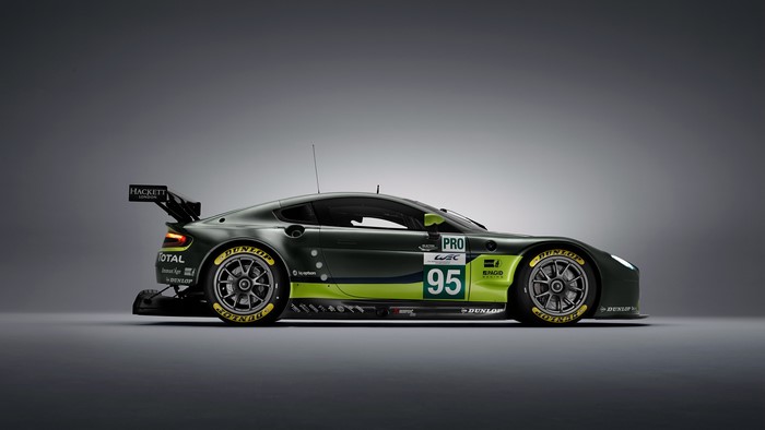 Aston Martin Vantage GTE V8 race car