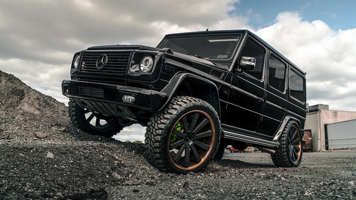 4K Black Mercedes-Benz G63 G-Class Off-Road