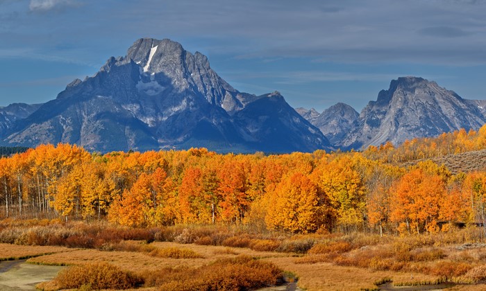 Grand Teton National Park Autumn Mountains