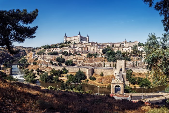 4K Spain Toledo Houses Rivers Bridges HD Wallpaper Rare Gallery