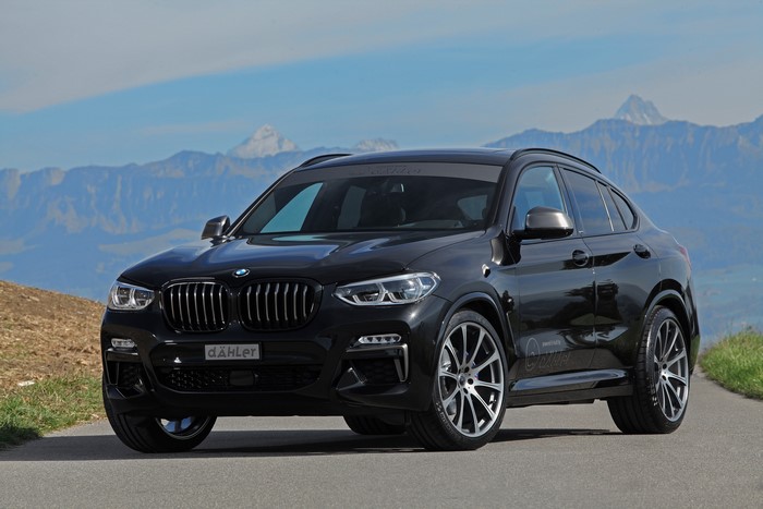 Black BMW X4 M Competition by Dähler