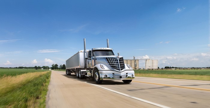 International LoneStar Truck on a Highway