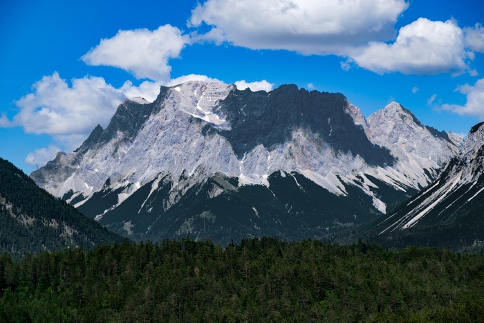 Zugspitze Mountains and Forests in Germany