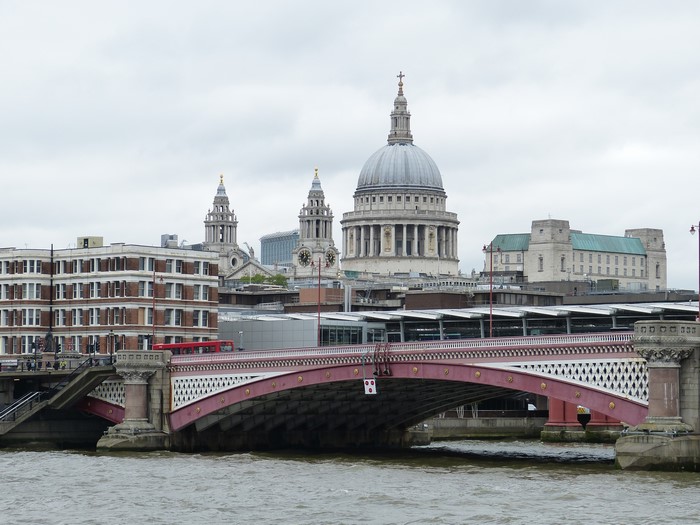 St. Paul's Cathedral and Waterloo Bridge, London