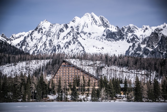 Hotel in Tatra Mountains, Slovakia, Winter