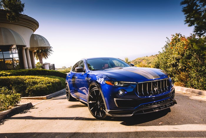 4K 2017 Larte Design Maserati Levante Shtorm