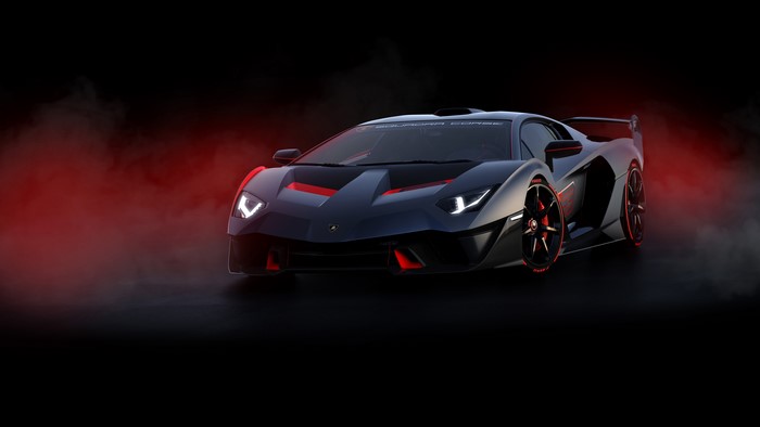 Lamborghini Aventador SC18 Alston, Front View