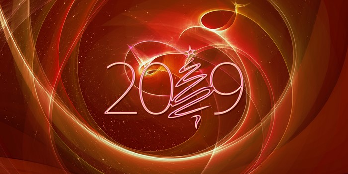 2019 Christmas abstract background