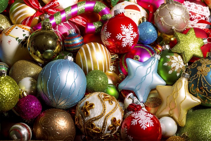 4K Christmas Ornaments and Decorations